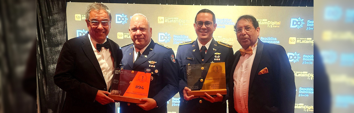 Escuelas Vocacionales del Ministerio de Defensa ganan máximo galardón de los Premios Latam Digital 2025, logrando un hito histórico para República Dominicana
