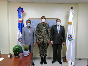 Visita de cortesía del Presidente del Instituto Duartiano, Dr. Wilson Gomez Sánchez