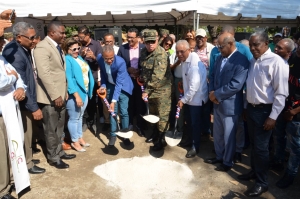 Primer palazo de la Escuela Vocacional de Neyba, Provincia Bahoruco.