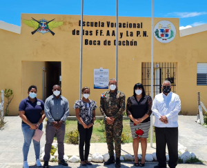 Conferencia en las Escuelas Vocacionales Neyba, Barahona, Boca de Cachón y Duvergé